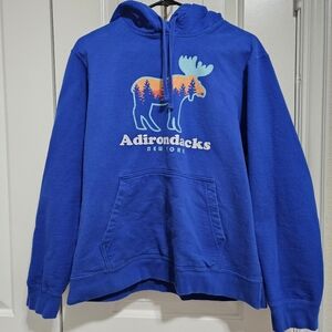 2 for $5 Blue Adirondacks New York Hoodie